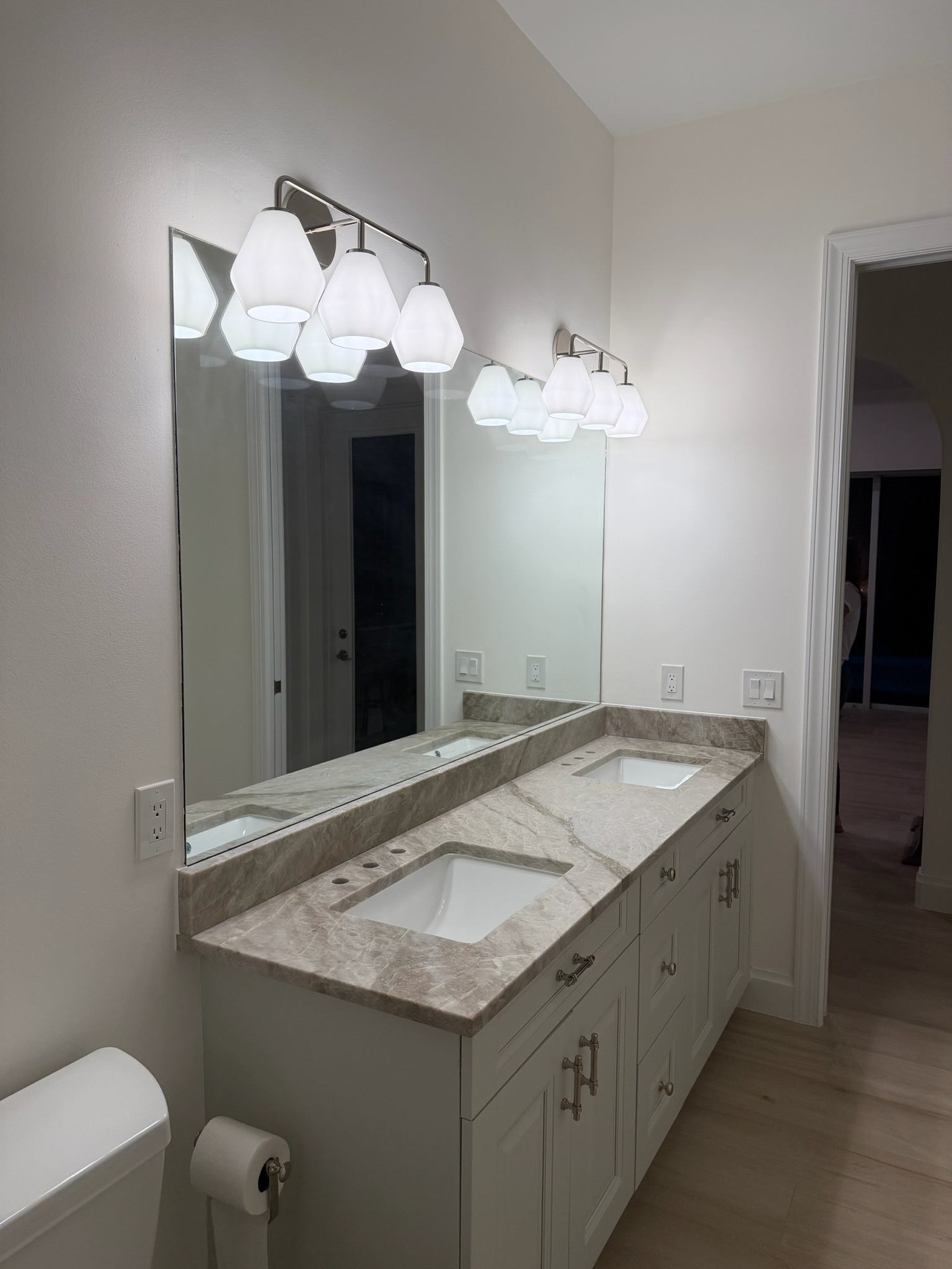 Bathroom vanity project