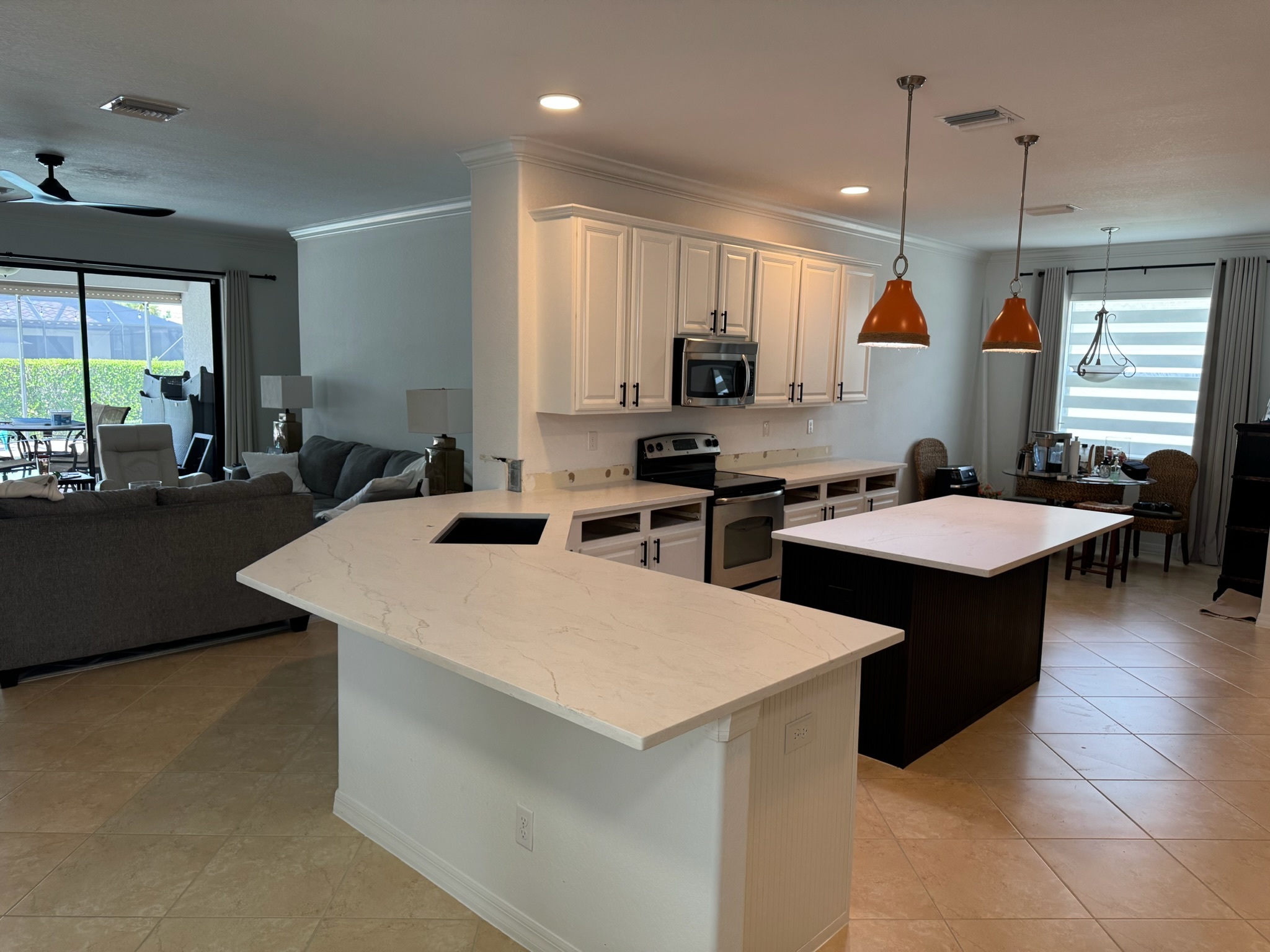 Kitchen countertop project